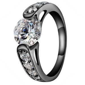Ring - Black Gunmetal Love